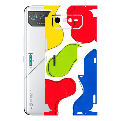 ASUS Phone Skins (All Models) - RGB Colour Paint - 3D Embossed Finish (L-284) Asus ROG Phone 6 PRO (5G)