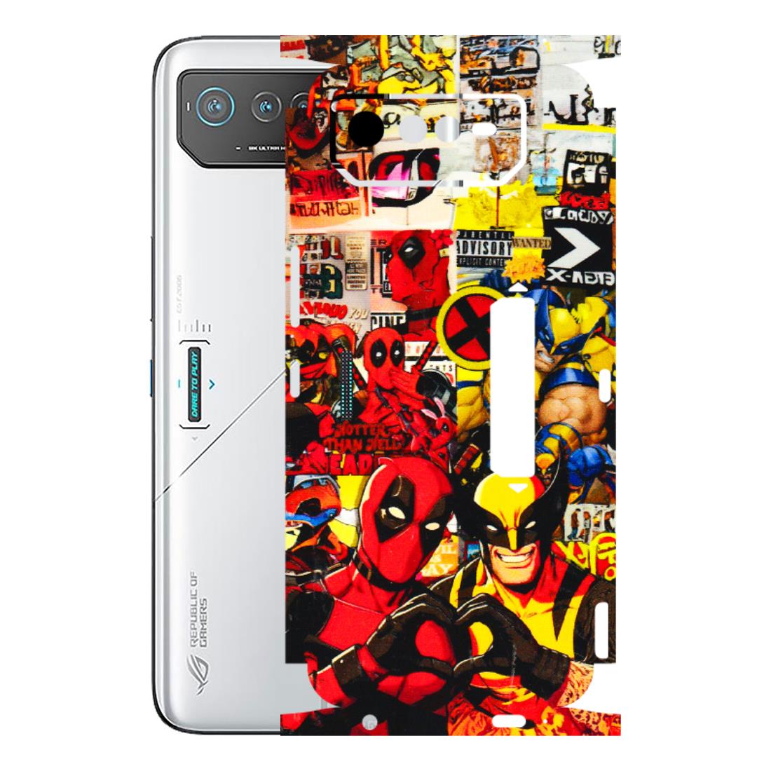 ASUS Phone Skins (All Models) - Spidy Wolverine - 3D Embossed Finish (L-310) Asus ROG Phone 6 PRO (5G)