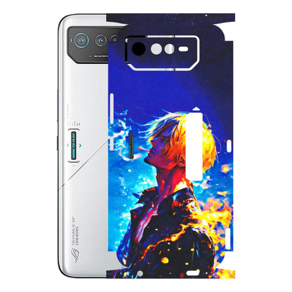ASUS Phone Skins (All Models) - Sanji Vinsmoke One Piece - 3D Embossed Finish (L-319) Asus ROG Phone 6 PRO (5G)