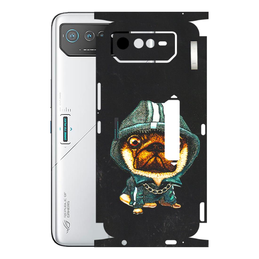 ASUS Phone Skins (All Models) - Puppy N Hoodie - 3D Embossed Finish (L-90) Asus ROG Phone 6 PRO (5G)