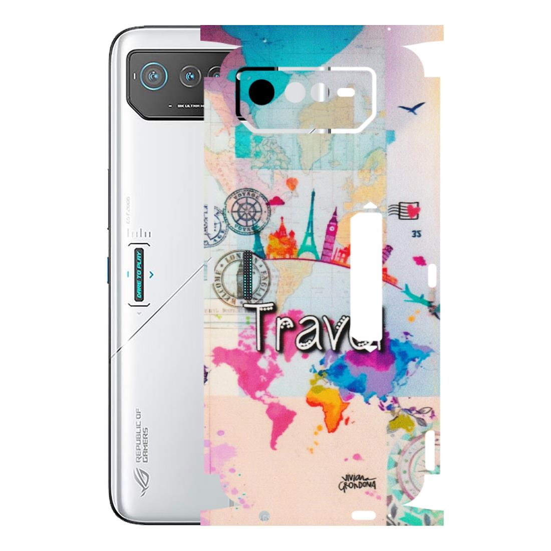 ASUS Phone Skins (All Models) - Travel The Wonders - Matte Finish (M-108) Asus ROG Phone 6 PRO (5G)