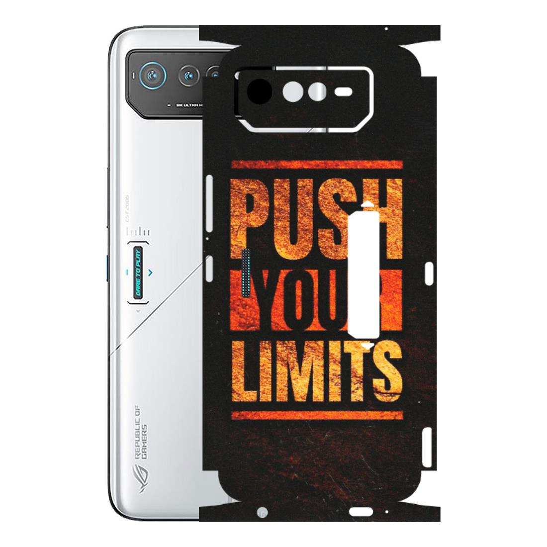 ASUS Phone Skins (All Models) - Push Your Limits - Matte Finish (M-118) Asus ROG Phone 6 PRO (5G)