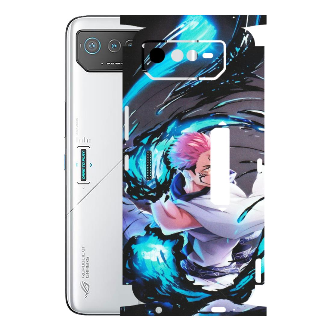 ASUS Phone Skins (All Models) - New Jujutsu Kaisen Grey Blue Anime - Matte Finish (M-127) Asus ROG Phone 6 PRO (5G)