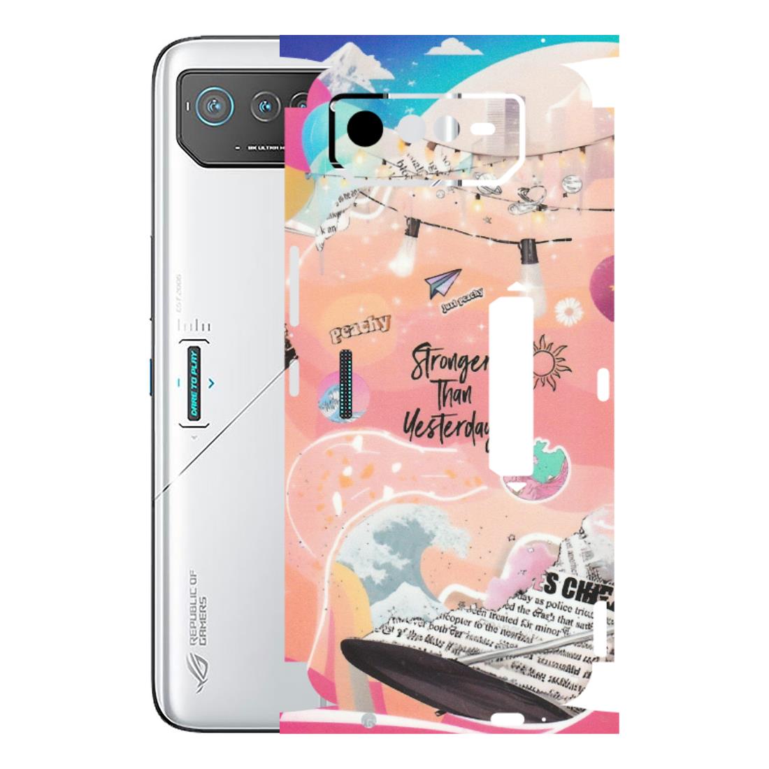 ASUS Phone Skins (All Models) - Stronger Then Yesterday - Matte Finish (M-128) Asus ROG Phone 6 PRO (5G)