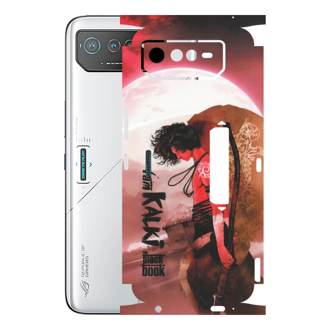 ASUS Phone Skins (All Models) - The Black Book Kalia Anime - Matte Finish (M-129) Asus ROG Phone 6 PRO (5G)