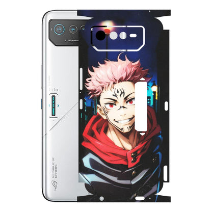 ASUS Phone Skins (All Models) - Yuji Itadori Funny Face Anime - Matte Finish (M-152) Asus ROG Phone 6 PRO (5G)
