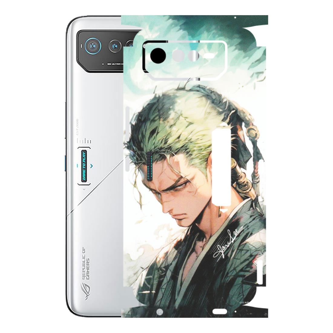 ASUS Phone Skins (All Models) - Pirate Hunter One Piece Anime - Matte Finish (M-157) Asus ROG Phone 6 PRO (5G)