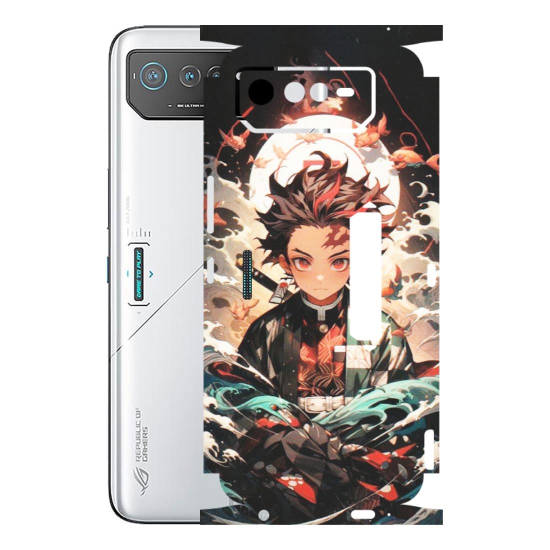 ASUS Phone Skins (All Models) - Tanjiro Demon Slayer Anime - Matte Finish (M-158) Asus ROG Phone 6 PRO (5G)