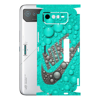 ASUS Phone Skins (All Models) - Shoe Brand Bubbles - Matte Finish (M-42) Asus ROG Phone 6 PRO (5G)