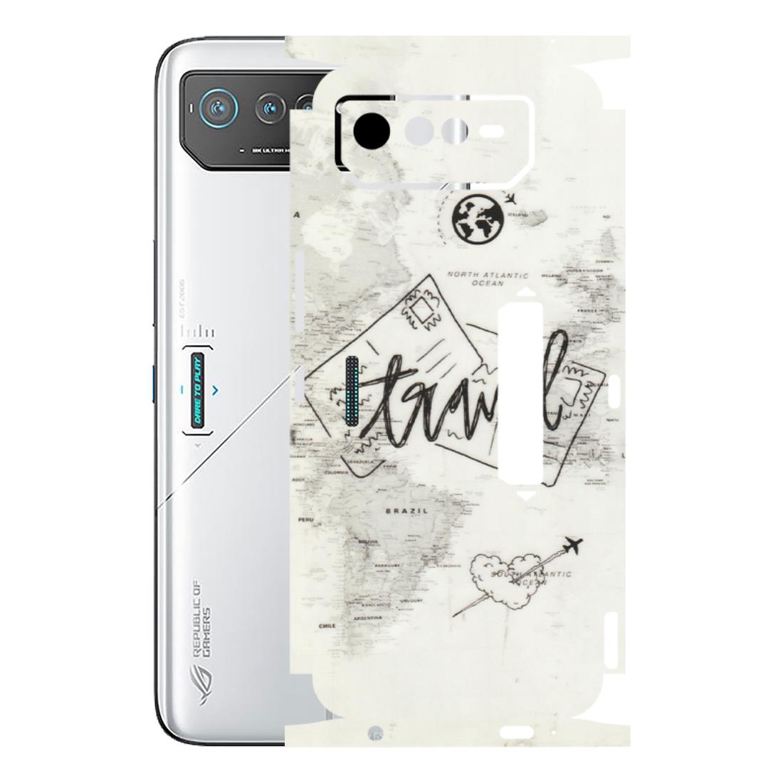 ASUS Phone Skins (All Models) - Travel Ticket - Transparent Finish (T-06) Asus ROG Phone 6 PRO (5G)