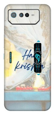 ASUS Phone Skins (All Models) - Hare Krishna - 3D Embossed Finish (L-03) Asus ROG Phone 6 PRO (5G)
