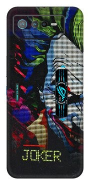 ASUS Phone Skins (All Models) - Joker Dot Matrix - 3D Embossed Finish (L-08) Asus ROG Phone 6 PRO (5G)