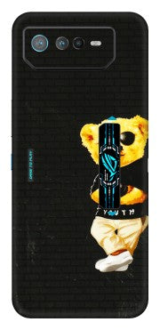 ASUS Phone Skins (All Models) - Classy Teddy Bear - 3D Embossed Finish (L-116) Asus ROG Phone 6 PRO (5G)