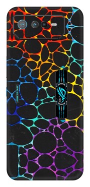 ASUS Phone Skins (All Models) - Abstract Art MultiColour - 3D Embossed Finish (L-133) Asus ROG Phone 6 PRO (5G)