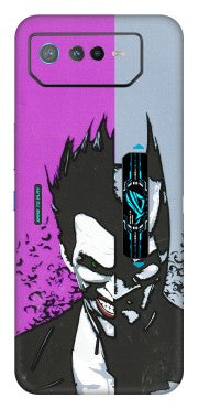 ASUS Phone Skins (All Models) - Batman & Joker - 3D Embossed Finish (L-143) Asus ROG Phone 6 PRO (5G)
