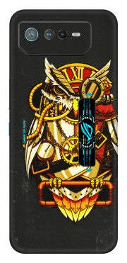 ASUS Phone Skins (All Models) - Classy Smart Owl - 3D Embossed Finish (L-144) Asus ROG Phone 6 PRO (5G)