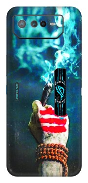 ASUS Phone Skins (All Models) - Mahadev Bhakt - 3D Embossed Finish (L-146) Asus ROG Phone 6 PRO (5G)