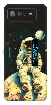 ASUS Phone Skins (All Models) - Astronaut in Space - 3D Embossed Finish (L-16) Asus ROG Phone 6 PRO (5G)