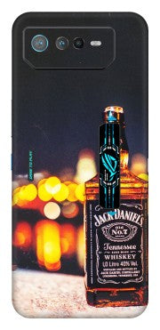 ASUS Phone Skins (All Models) - JD Whiskey Bottle - 3D Embossed Finish (L-20) Asus ROG Phone 6 PRO (5G)