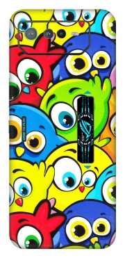 ASUS Phone Skins (All Models) - Cute Fluffy Birds - 3D Embossed Finish (L-213) Asus ROG Phone 6 PRO (5G)