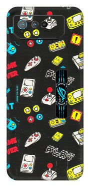 ASUS Phone Skins (All Models) - Gaming Doodles - 3D Embossed Finish (L-224) Asus ROG Phone 6 PRO (5G)