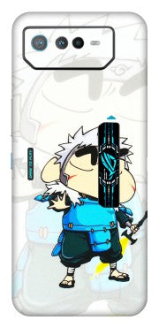 ASUS Phone Skins (All Models) - Angry Young Shinchan - 3D Embossed Finish (L-226) Asus ROG Phone 6 PRO (5G)