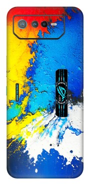 ASUS Phone Skins (All Models) - Acrylic Paint Spill - 3D Embossed Finish (L-229) Asus ROG Phone 6 PRO (5G)
