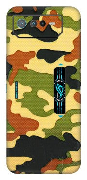 ASUS Phone Skins (All Models) - Indian Military - 3D Embossed Finish (L-234) Asus ROG Phone 6 PRO (5G)