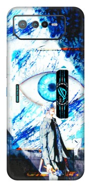 ASUS Phone Skins (All Models) - Gojo Satoru evil eye - 3D Embossed Finish (L-239) Asus ROG Phone 6 PRO (5G)