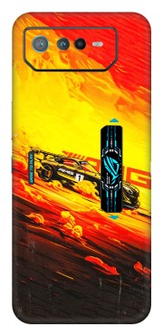 ASUS Phone Skins (All Models) - AMG Car Speed Cover - 3D Embossed Finish (L-256) Asus ROG Phone 6 PRO (5G)