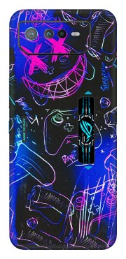 ASUS Phone Skins (All Models) - Gamers Paradise - 3D Embossed Finish (L-258) Asus ROG Phone 6 PRO (5G)