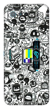 ASUS Phone Skins (All Models) - Doodles Positive Art - 3D Embossed Finish (L-263) Asus ROG Phone 6 PRO (5G)