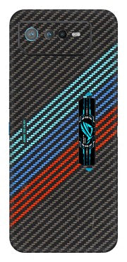 ASUS Phone Skins (All Models) - Carbon BM - 3D Embossed Finish (L-302) Asus ROG Phone 6 PRO (5G)