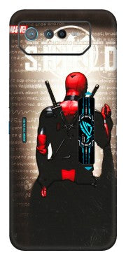ASUS Phone Skins (All Models) - Deadpool - 3D Embossed Finish (L-56) Asus ROG Phone 6 PRO (5G)