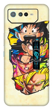 ASUS Phone Skins (All Models) - Angry Multi Anime - Matte Finish (M-113) Asus ROG Phone 6 PRO (5G)