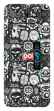 ASUS Phone Skins (All Models) - Dope Stay Classy Black Doodles - Matte Finish (M-126) Asus ROG Phone 6 PRO (5G)