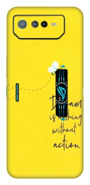 ASUS Phone Skins (All Models) - Dream Is Nothing Without Action - Matte Finish (M-138) Asus ROG Phone 6 PRO (5G)