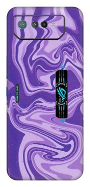 ASUS Phone Skins (All Models) - Hazy Purple Nights - Matte Finish (M-14) Asus ROG Phone 6 PRO (5G)
