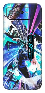 ASUS Phone Skins (All Models) - Manga Action Jujustu Kaisen Anime - Matte Finish (M-155) Asus ROG Phone 6 PRO (5G)