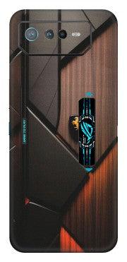 ASUS Phone Skins (All Models) - Lambo Beauty Wood Pattern Sober - Matte Finish (M-51) Asus ROG Phone 6 PRO (5G)