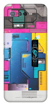 ASUS Phone Skins (All Models) - Colourfull Motherboard Internals - Matte Finish (M-55) Asus ROG Phone 6 PRO (5G)
