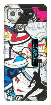 ASUS Phone Skins (All Models) - Jordan Sneakers Fan - Matte Finish (M-80) Asus ROG Phone 6 PRO (5G)