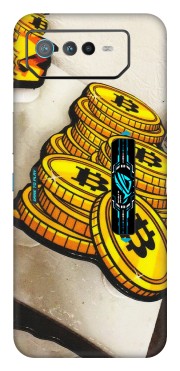 ASUS Phone Skins (All Models) - Billionaire Bitcoin Collection - Matte Finish (M-92) Asus ROG Phone 6 PRO (5G)