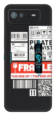 ASUS Phone Skins (All Models) - Handle With Care - Matte Finish (M-99) Asus ROG Phone 6 PRO (5G)