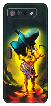 ASUS Phone Skins (All Models) - Hanuman Ji - 3D Embossed Finish (L-128) Asus ROG Phone 7 (5G)