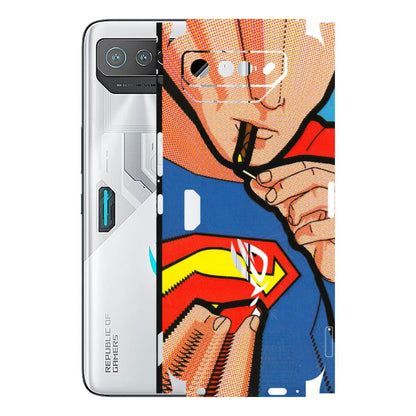 ASUS Phone Skins (All Models) - Superman Sutta - 3D Embossed Finish (L-130) Asus ROG Phone 7 (5G)