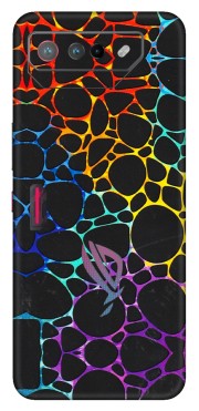 ASUS Phone Skins (All Models) - Abstract Art MultiColour - 3D Embossed Finish (L-133) Asus ROG Phone 7 (5G)