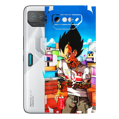 ASUS Phone Skins (All Models) - Vegeta - 3D Embossed Finish (L-136) Asus ROG Phone 7 (5G)