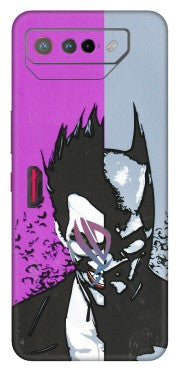 ASUS Phone Skins (All Models) - Batman & Joker - 3D Embossed Finish (L-143) Asus ROG Phone 7 (5G)
