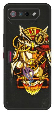 ASUS Phone Skins (All Models) - Classy Smart Owl - 3D Embossed Finish (L-144) Asus ROG Phone 7 (5G)